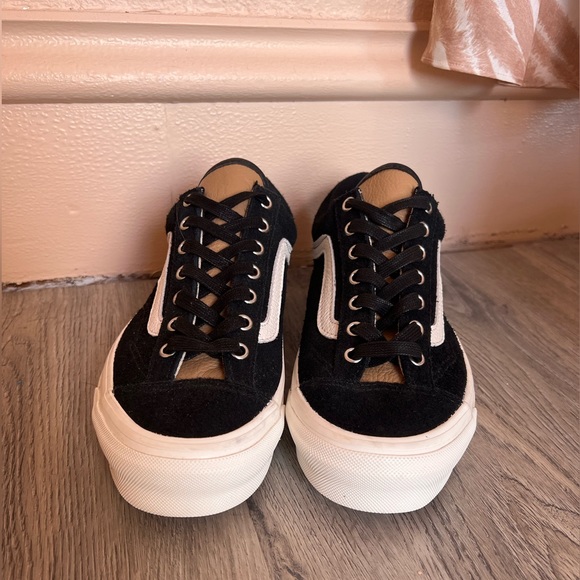 Vans Black OG Style 36 LX Sneakers Size 9.5 - Picture 7 of 8
